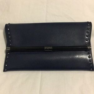 DVF Diane von Furstenberg 440 Envelope Clutch Navy